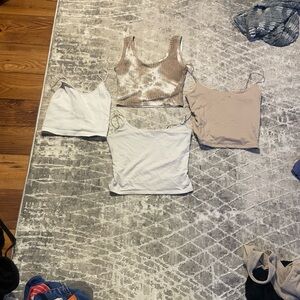 Bluenotes Women's Crop Tops in Tie-Dye and Neutrals